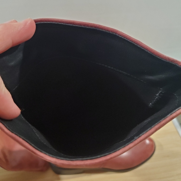 MaxGreat Leather Riding Style Tall Buttery Soft Leather Boots Distressed NWOT - Picture 9 of 11